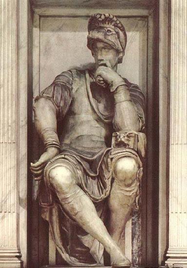 Michelangelo Buonarroti Tomb of Lorenzo de' Medici oil painting picture